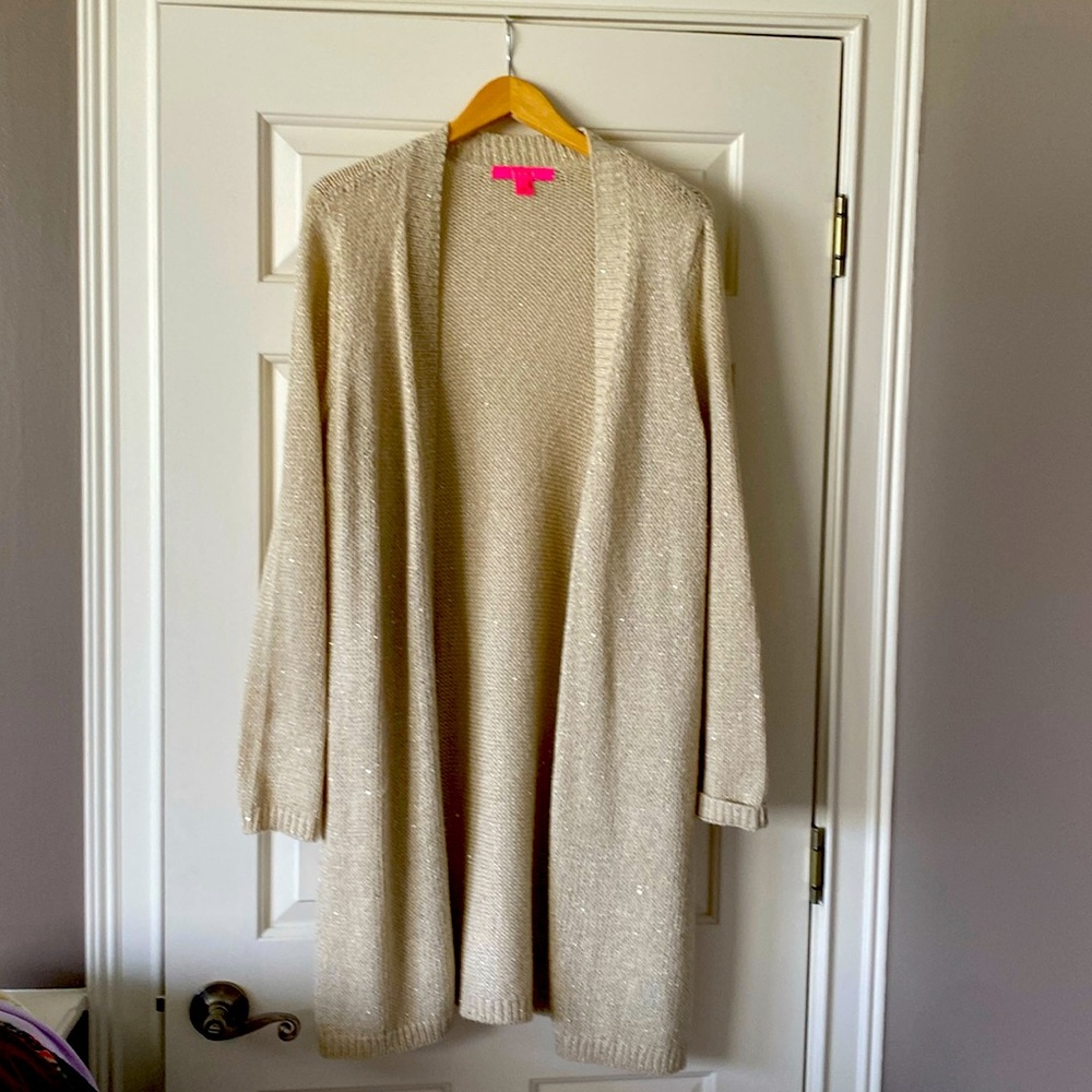 Beautiful Lilly Pulitzer Open Cardigan